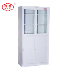 Sliding door metal filing cabinet storage locker